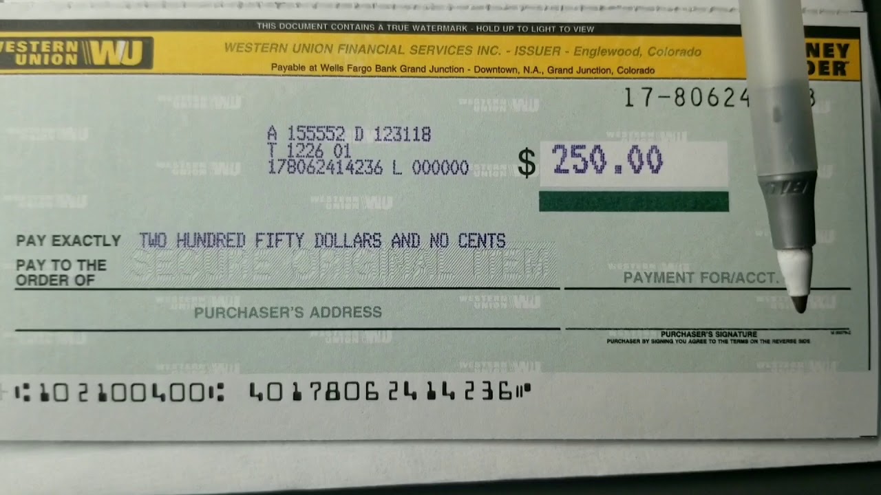 C mo Llenar Un Money Order Paso A Paso Invertusa